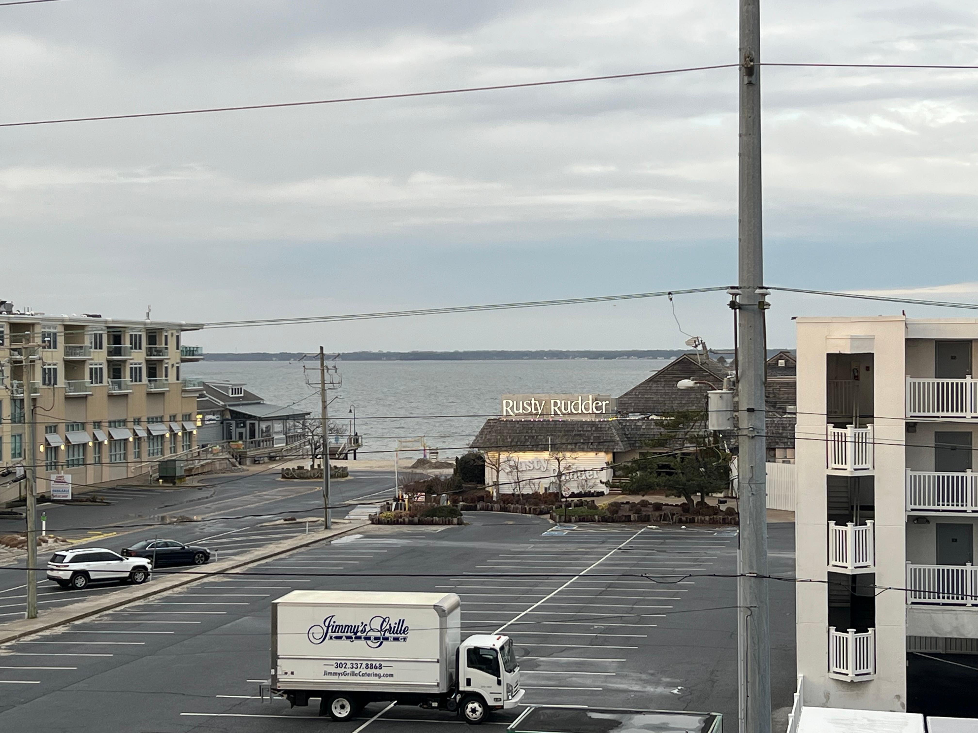 View from our fourth floor room. 