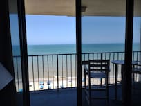 Beach from condo