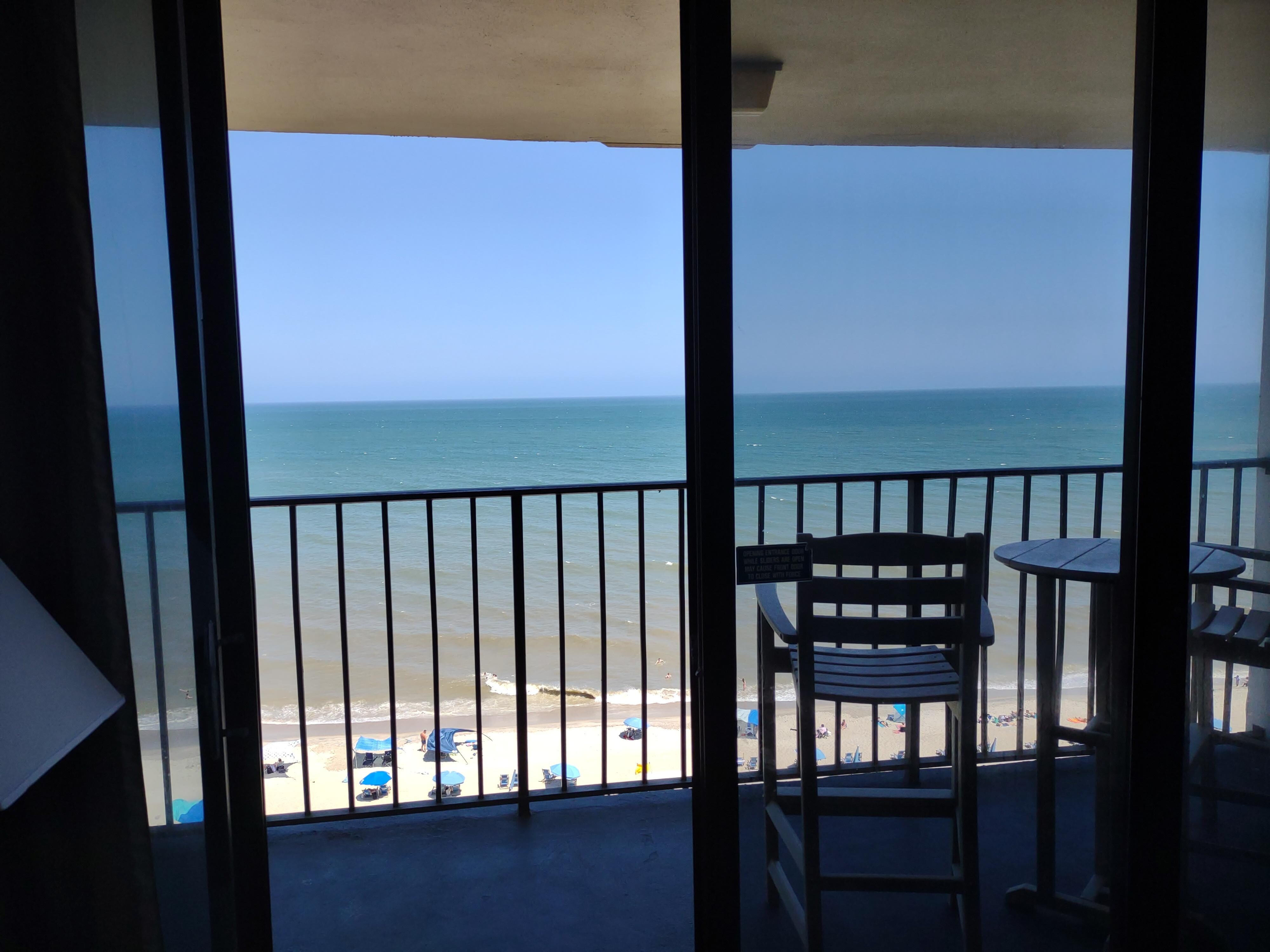 Beach from condo