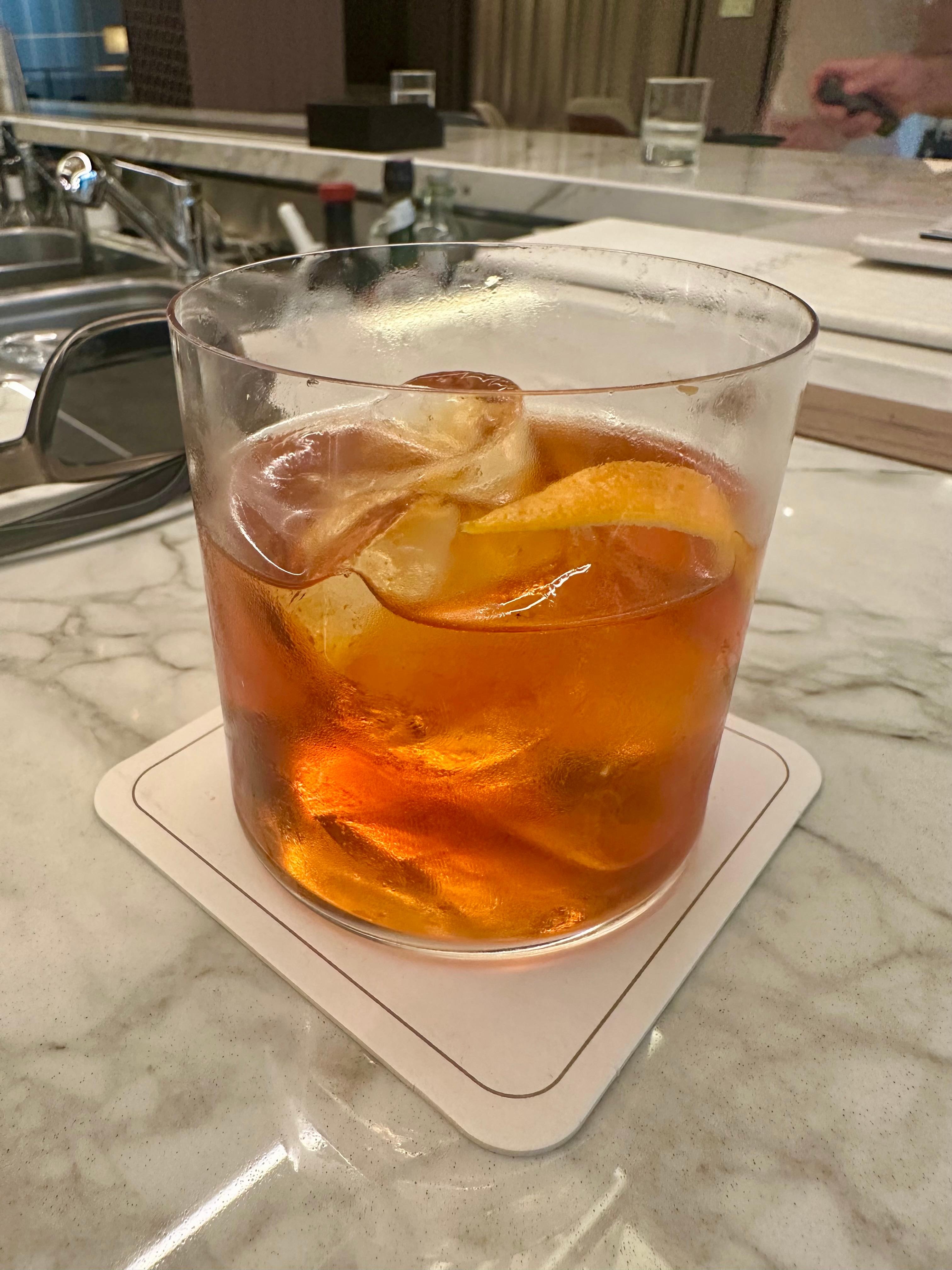 Great cocktails at the lobby bar.