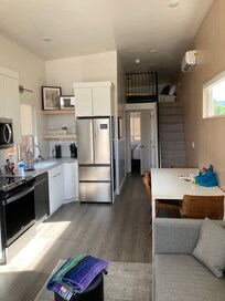 Looking towards the back, from the front