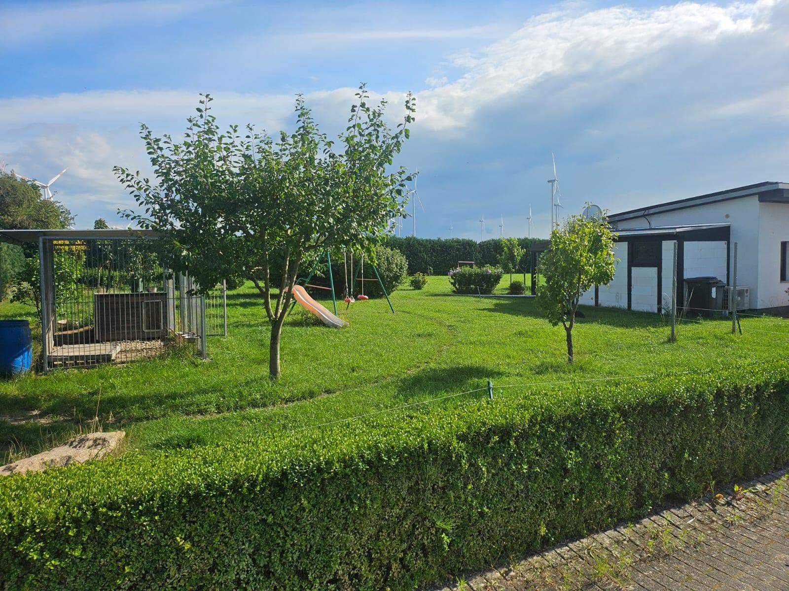 Schöner großer Garten