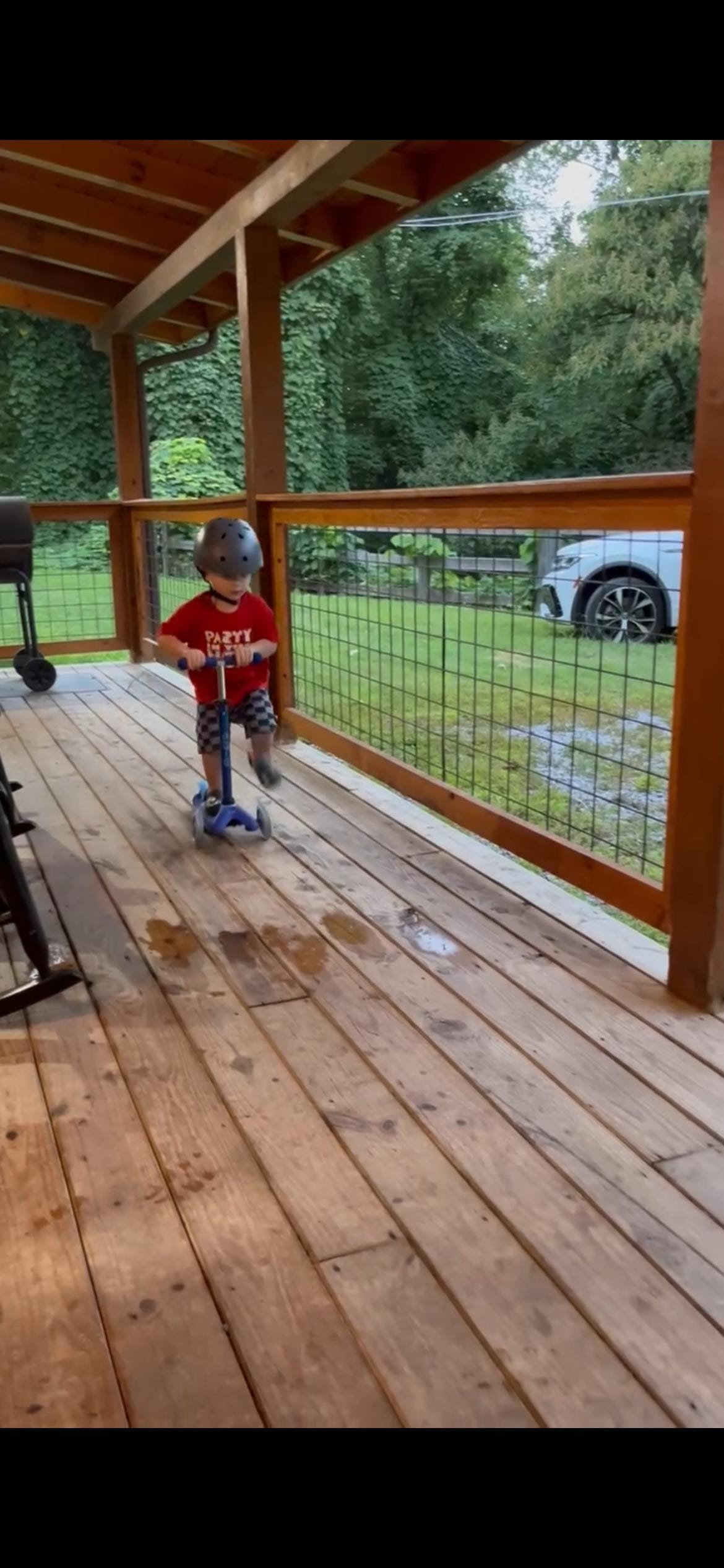 Front porch/play area too. 