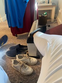 Even verwarmen in een 4 sterren hotel