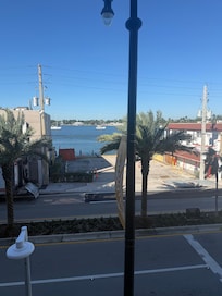 Outside the back patio