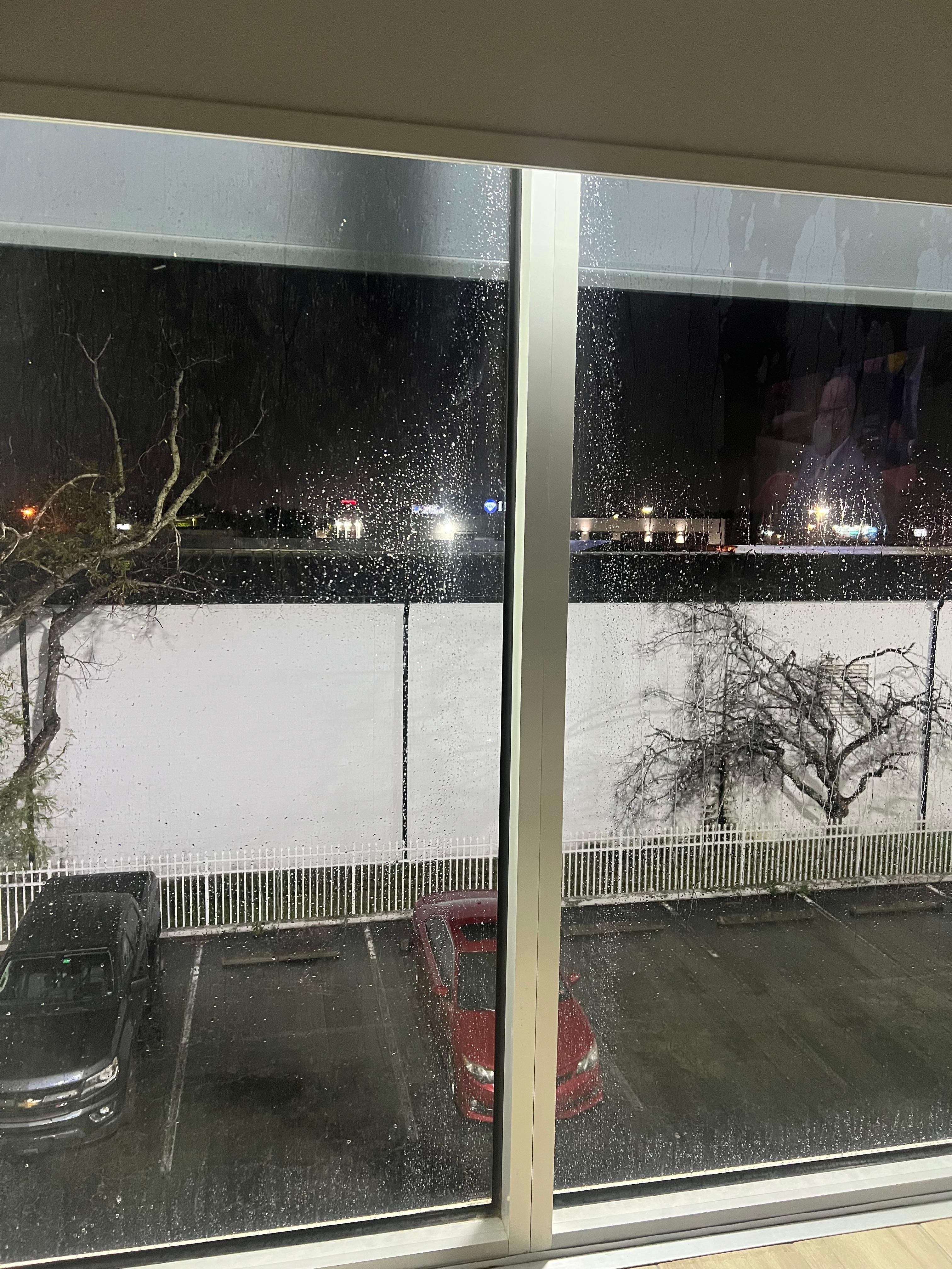 This is at 9pm! That light stayed on constantly 