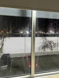 This is at 9pm! That light stayed on constantly