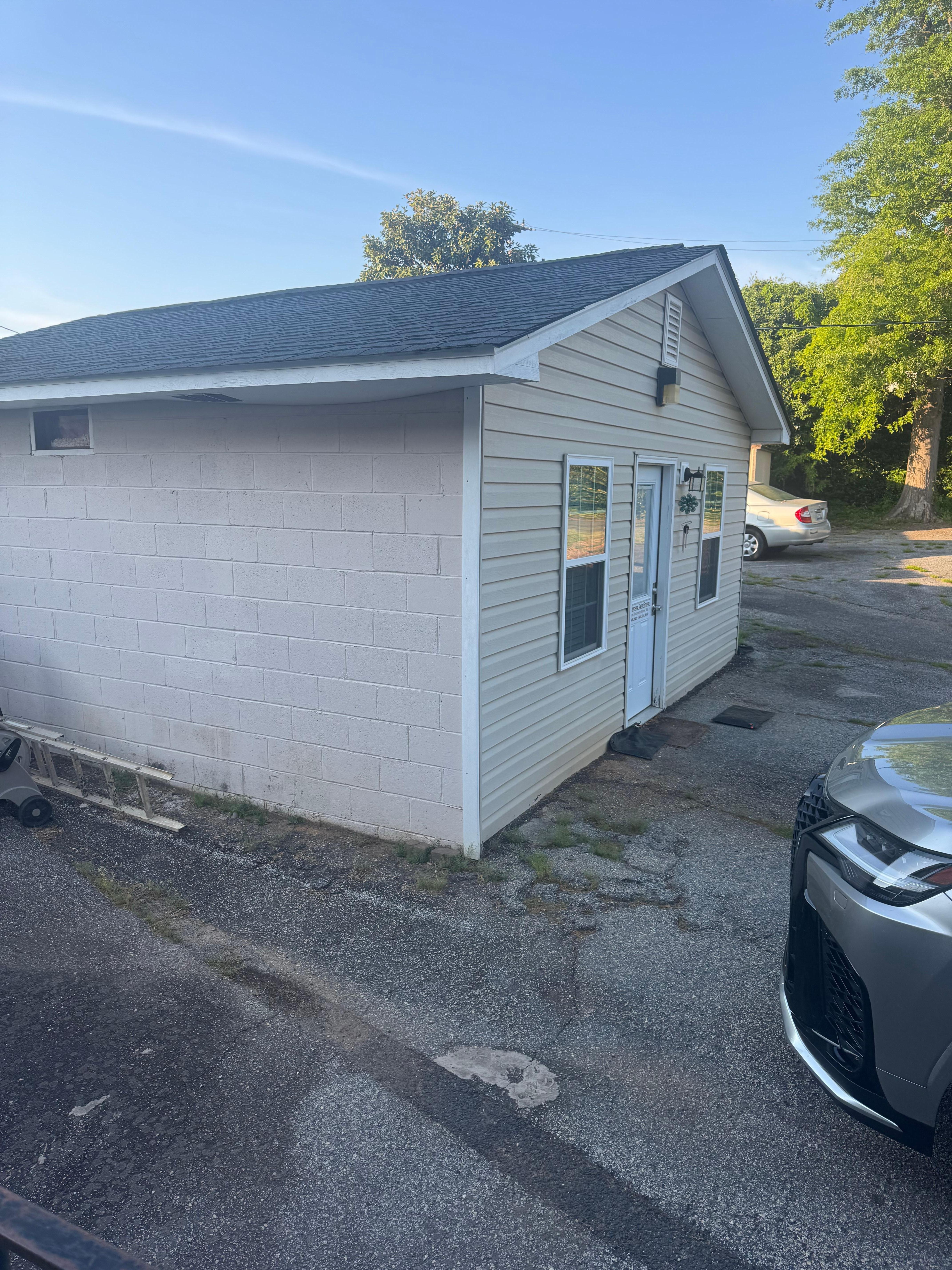 Lawyers office in the backyard