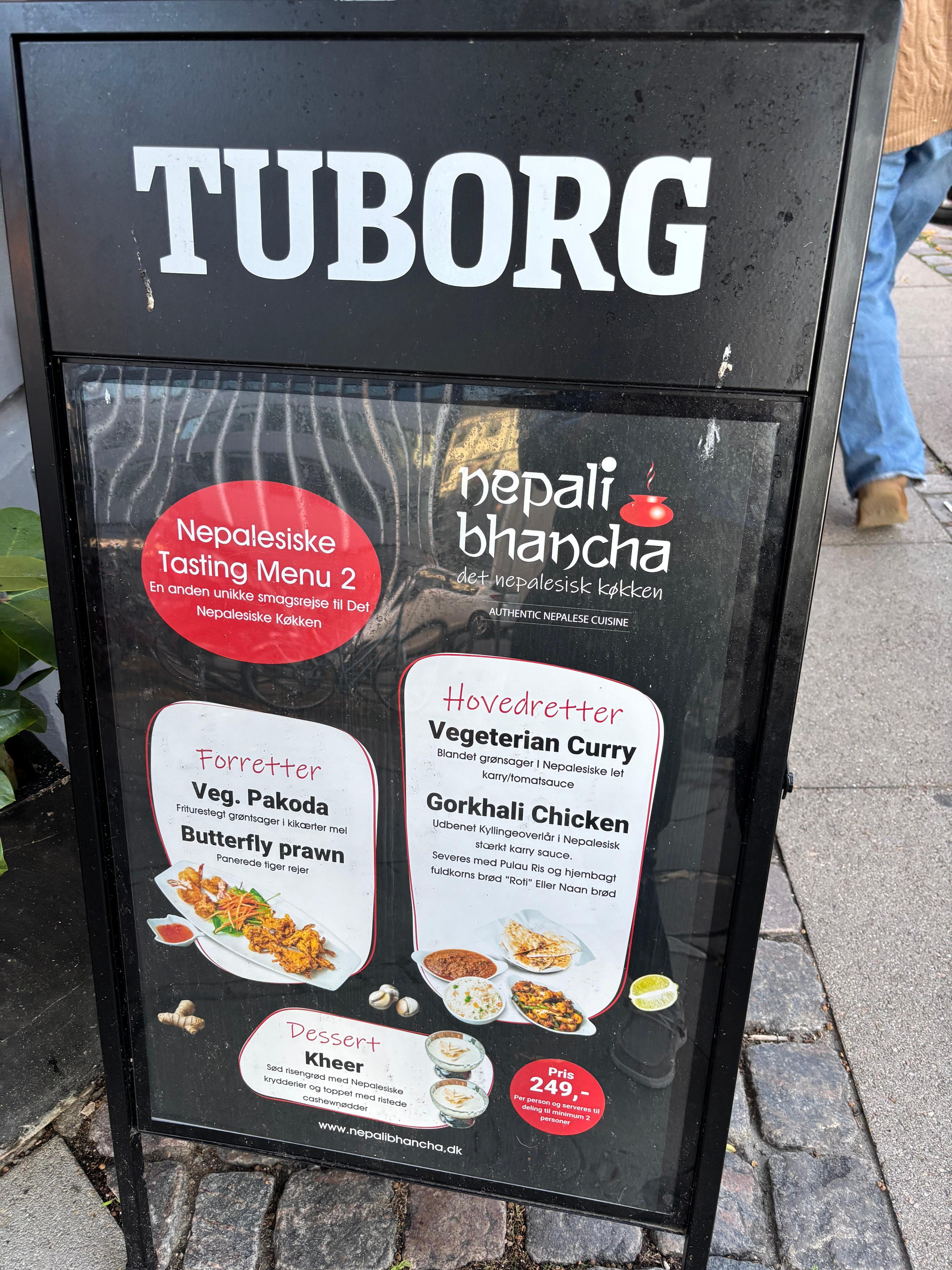 Very good Nepalese food 