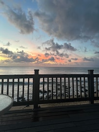 Sunset from the deck