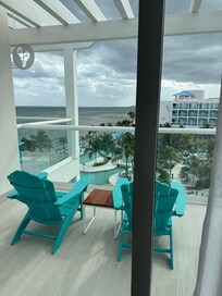 Our private balcony and few awesome