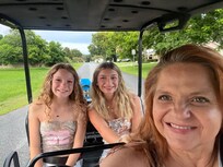 Making use of the golf cart every day