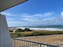 Blick vom Balkon