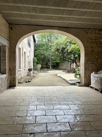 Entrance to the garden