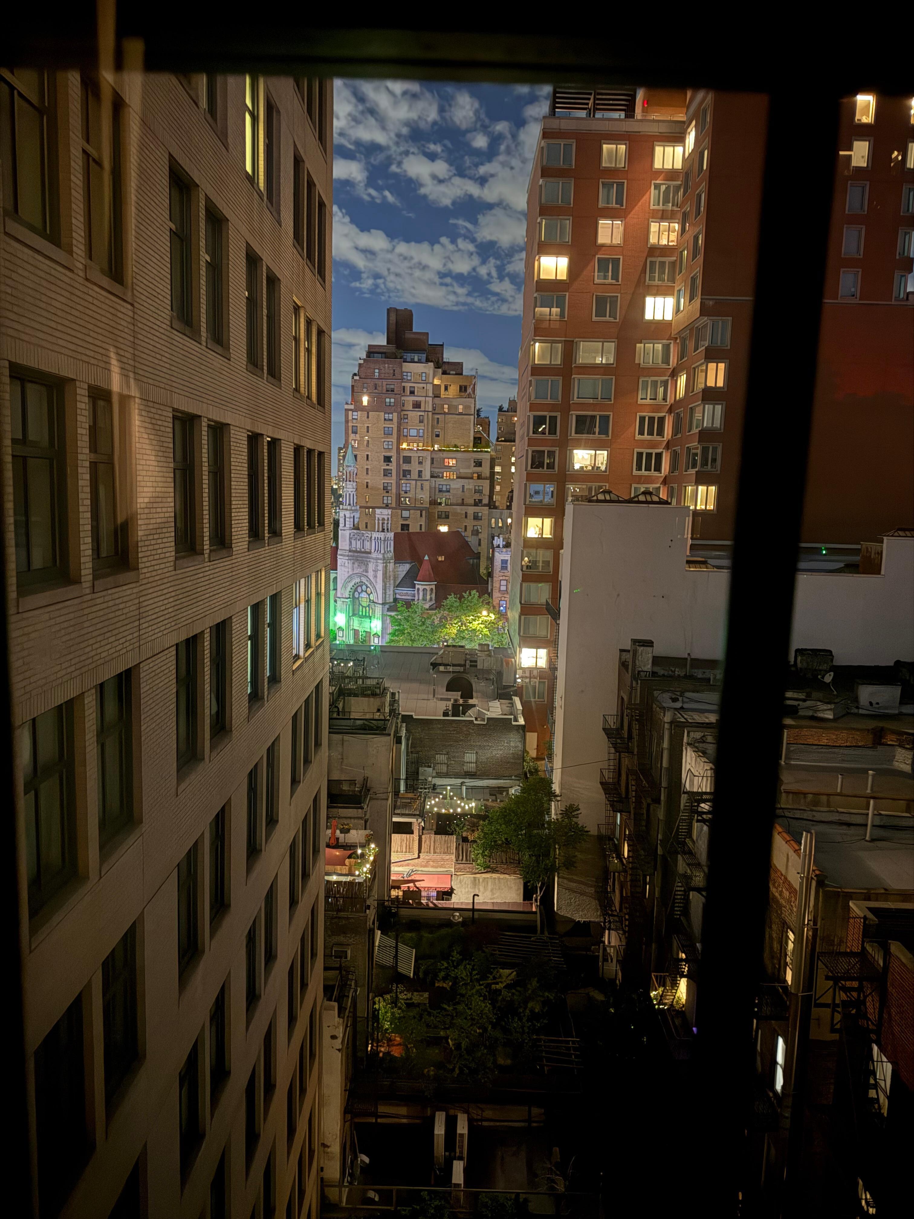 View from 8th floor room 
