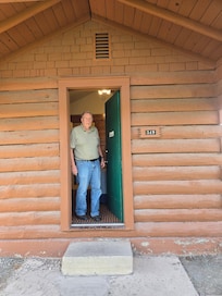 Buffalo Bill's cabins in Cody WY
