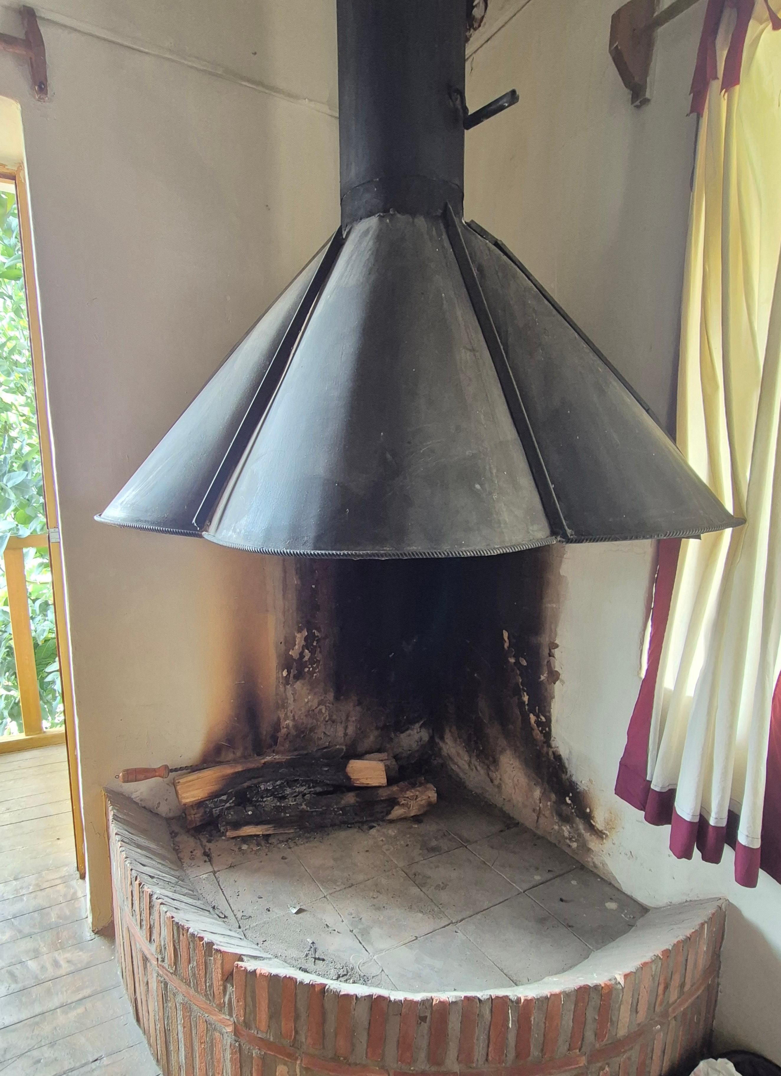 Den Kamin haben wir nicht genutzt