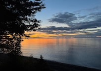 Sunrise from the living room