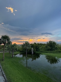 View from balcony after a storm