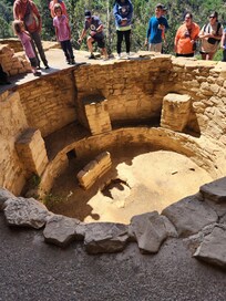 Nearby Mesa Verde rock dwelling