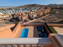 Aussicht von der Dachterrasse