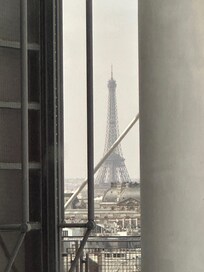 Eiffel Tower from Centre Pompidou