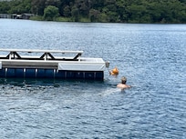 Pontoon near the jetty