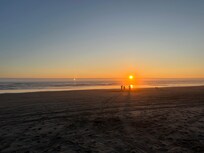 Sunset on sunset beach.