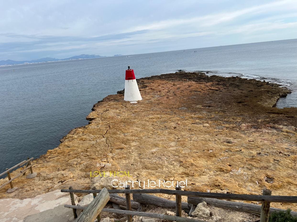 Lighthouse a few min. Walk away