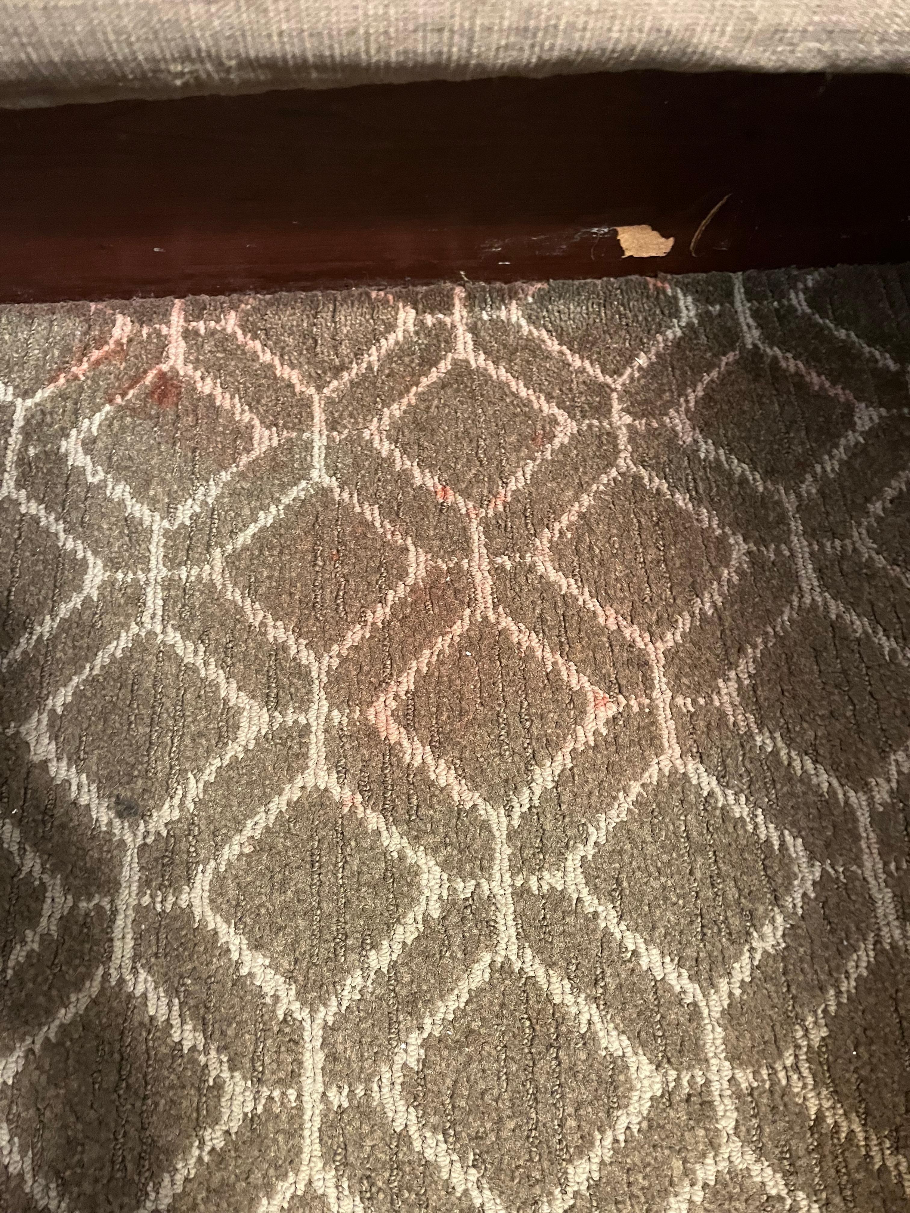 This was along side of my bed