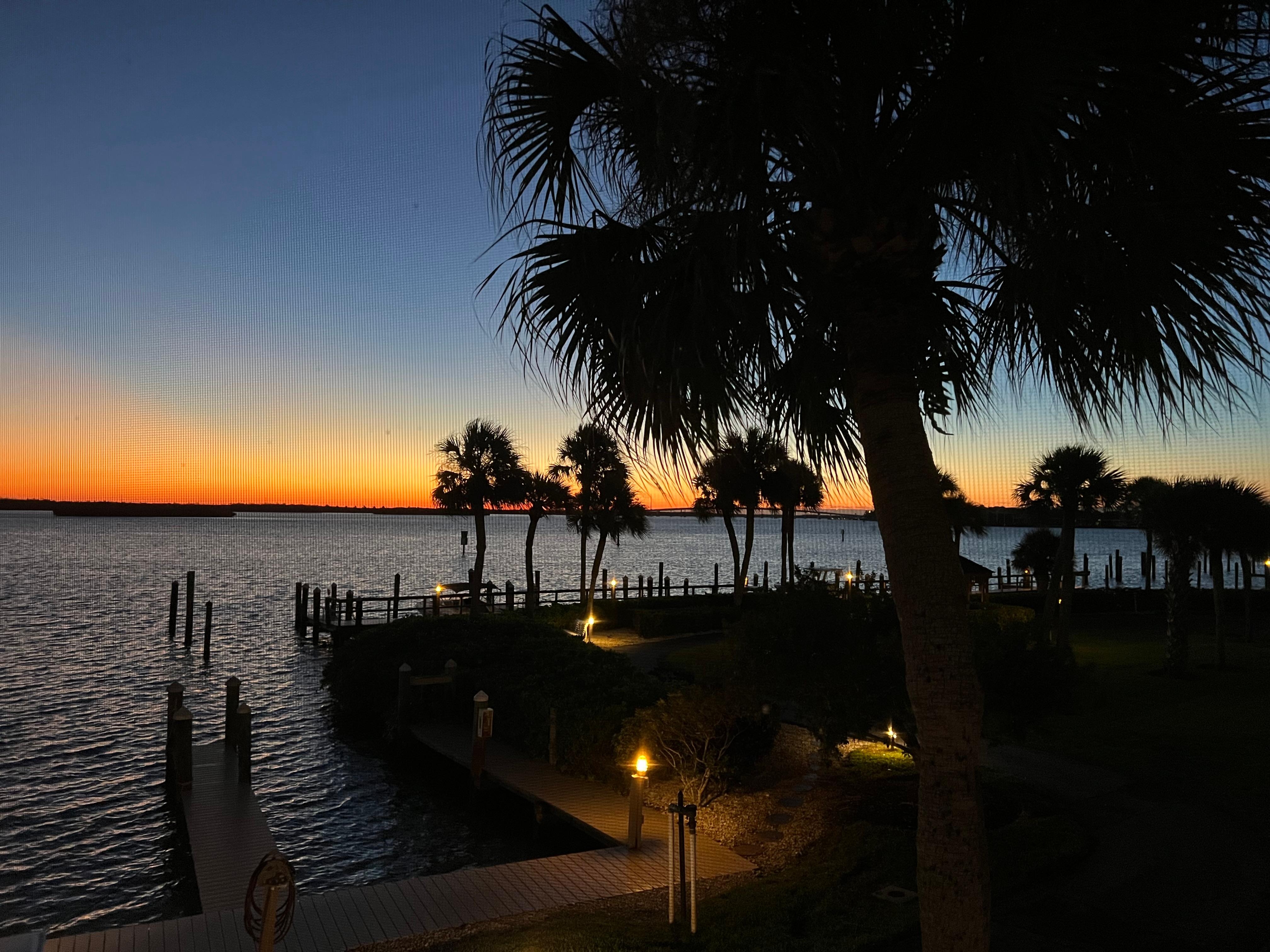 Sunrise… loved waking up to this every morning! 