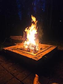 Our nightly fire! 🔥