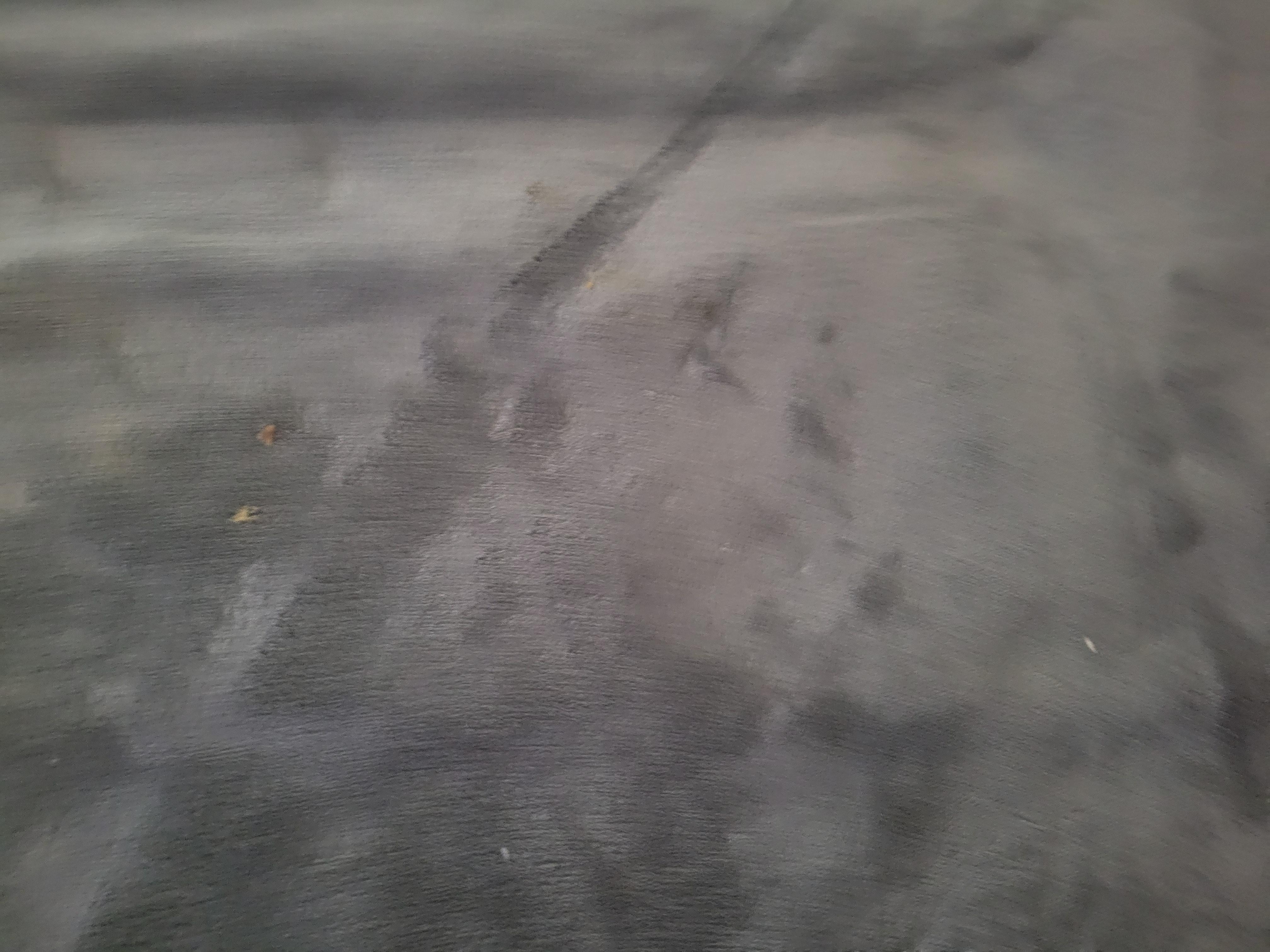 Blanket- with dirt stuck