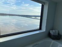 View from bathtub