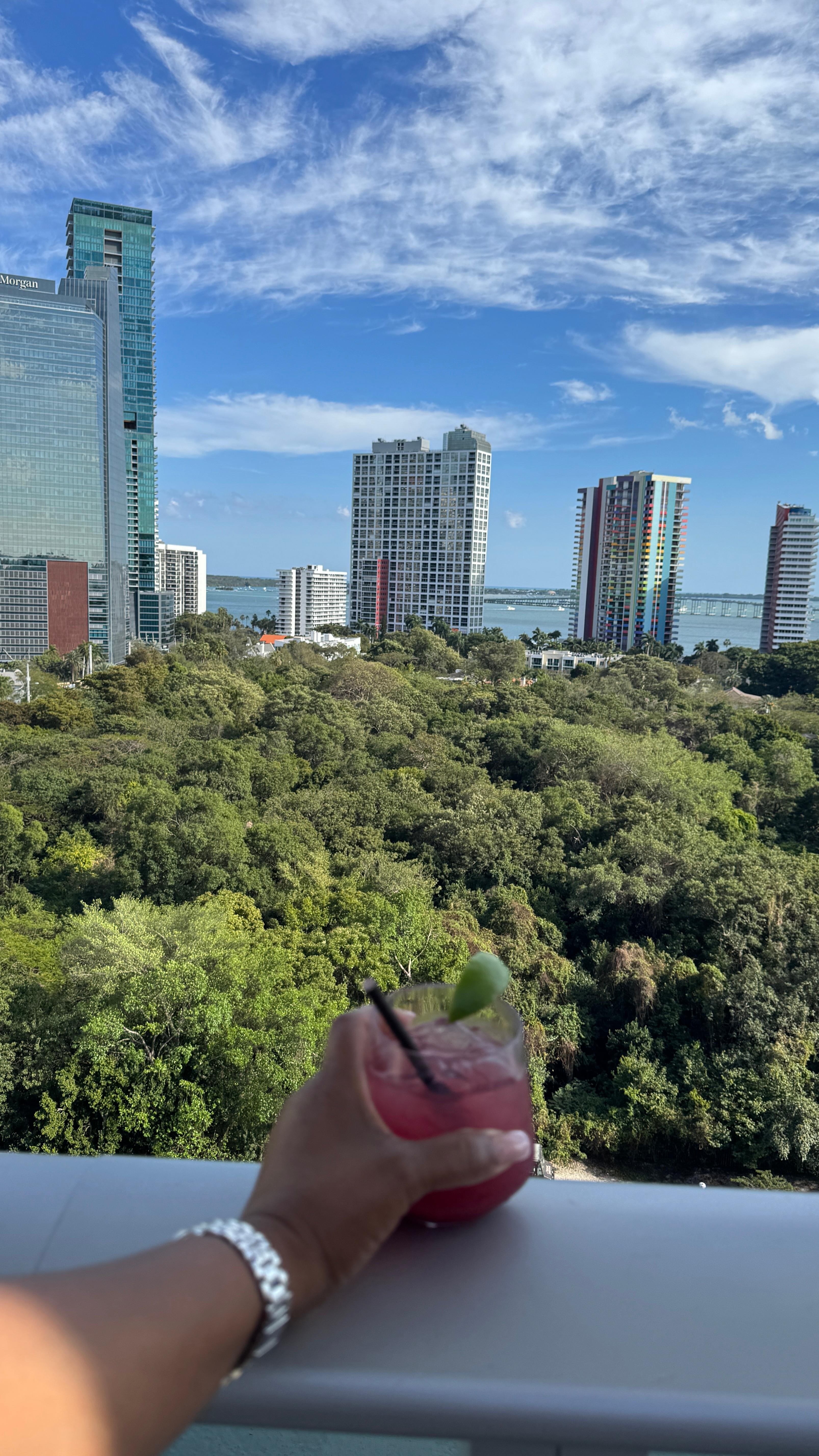 The view, the drink 10/10