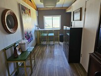 Entry way going in.