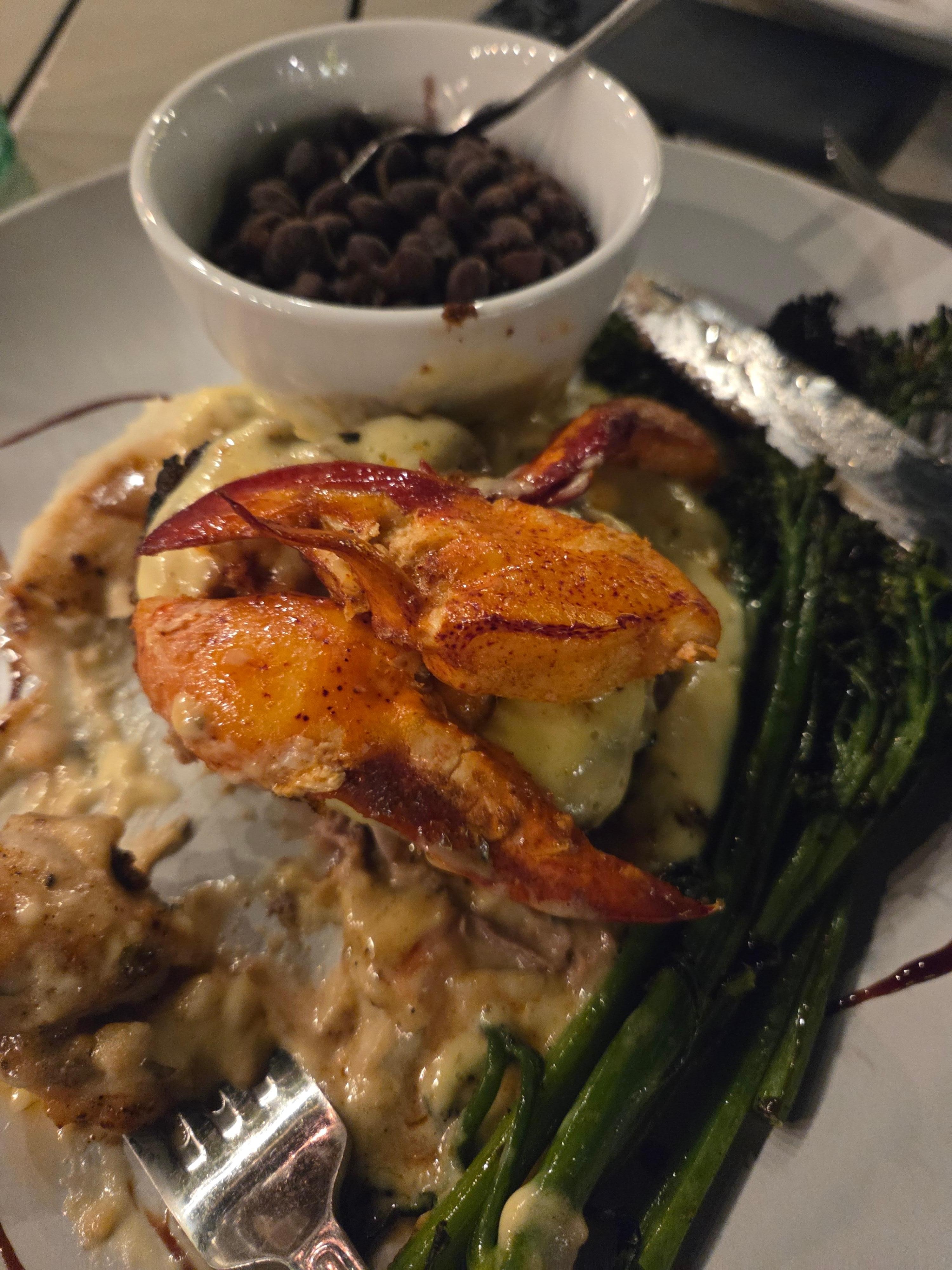 Food from the conch restaurant 