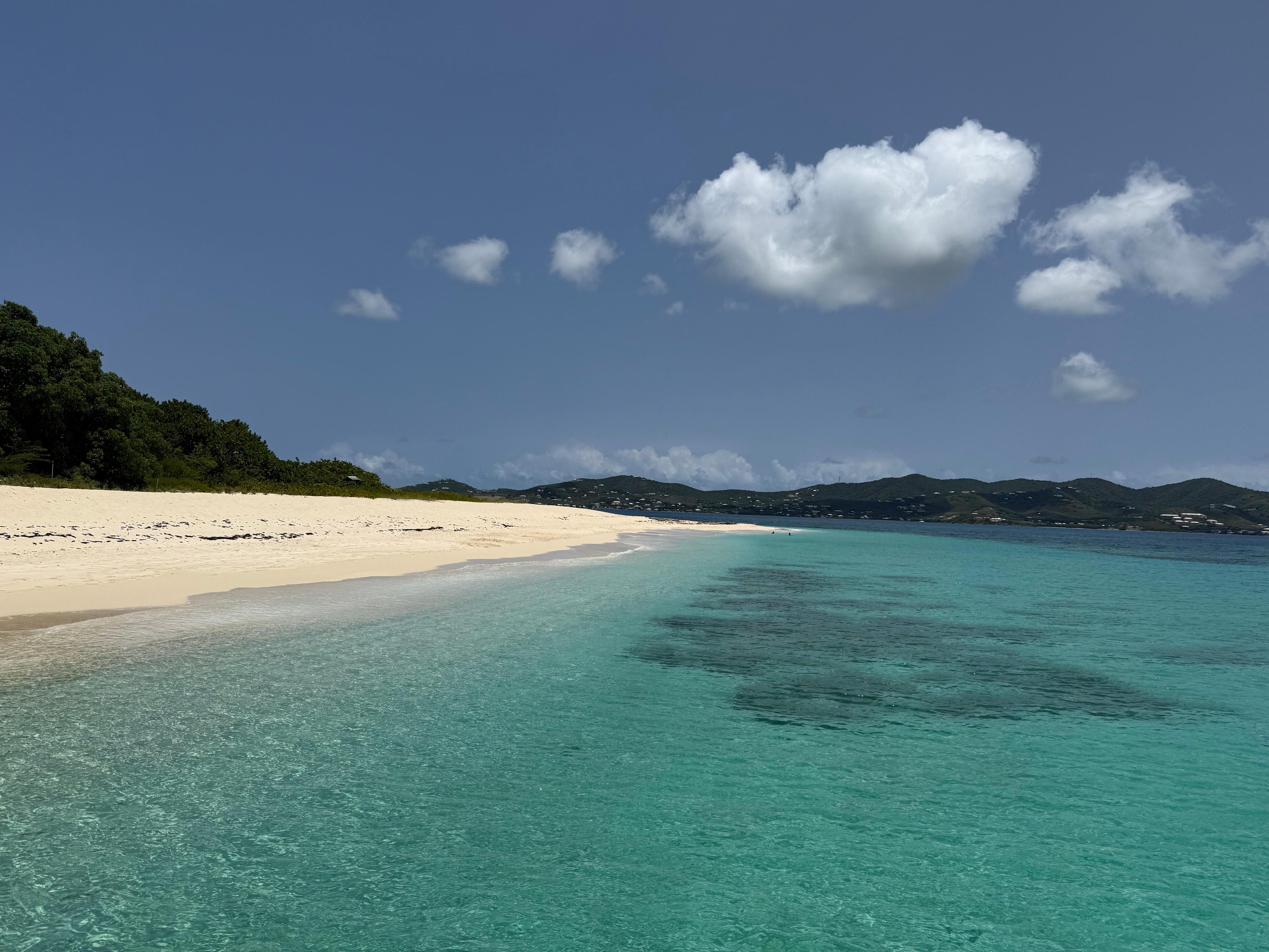 Approaching Buck Island