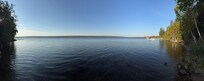 Photo of Torch Lake from dock of house