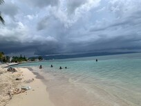 The beach was very accessible to the hotel