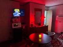 I swapped light bulbs for the evening