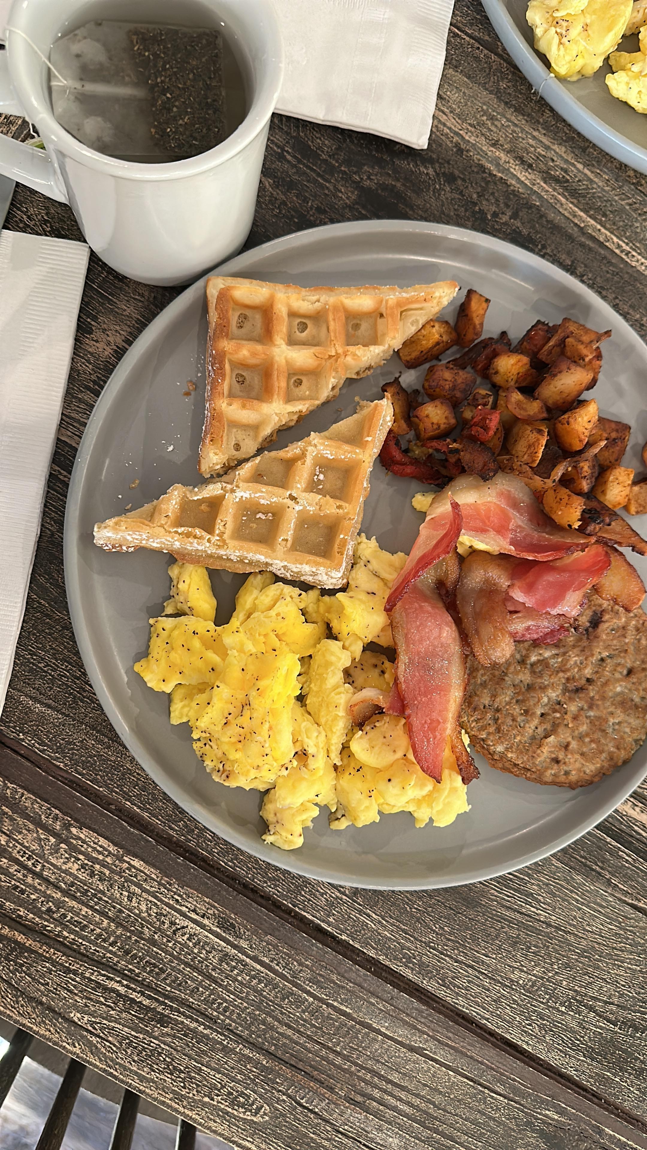 The weekend breakfast  