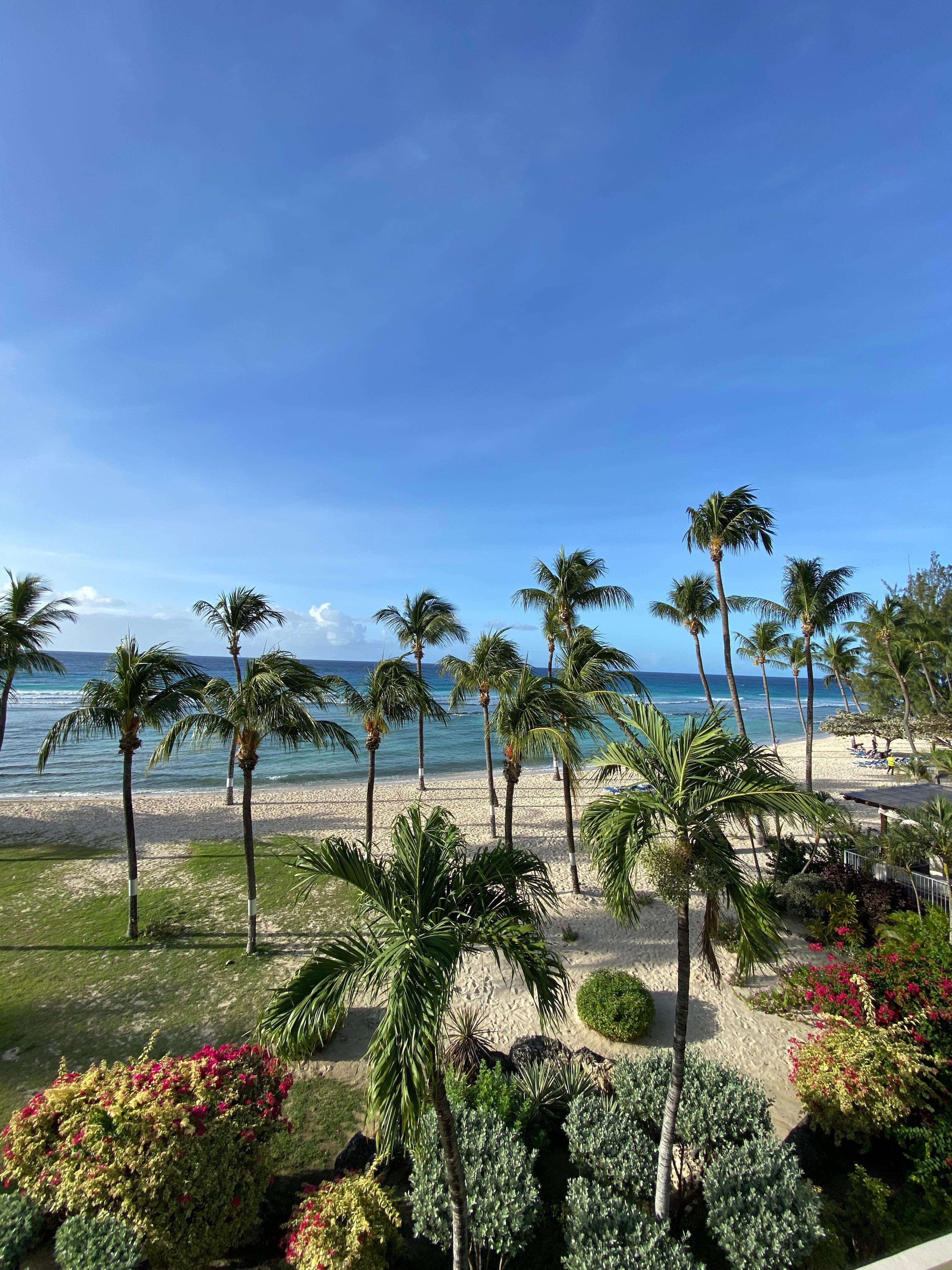 View from our balcony