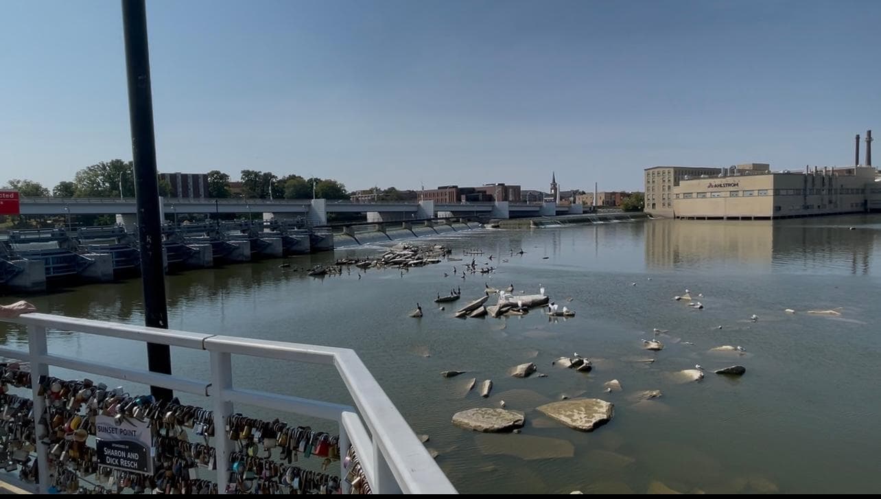 Local dam. Very cool. 