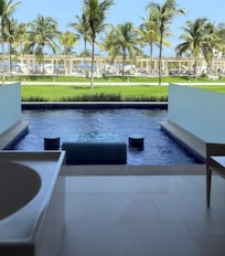 View from our swim up suite