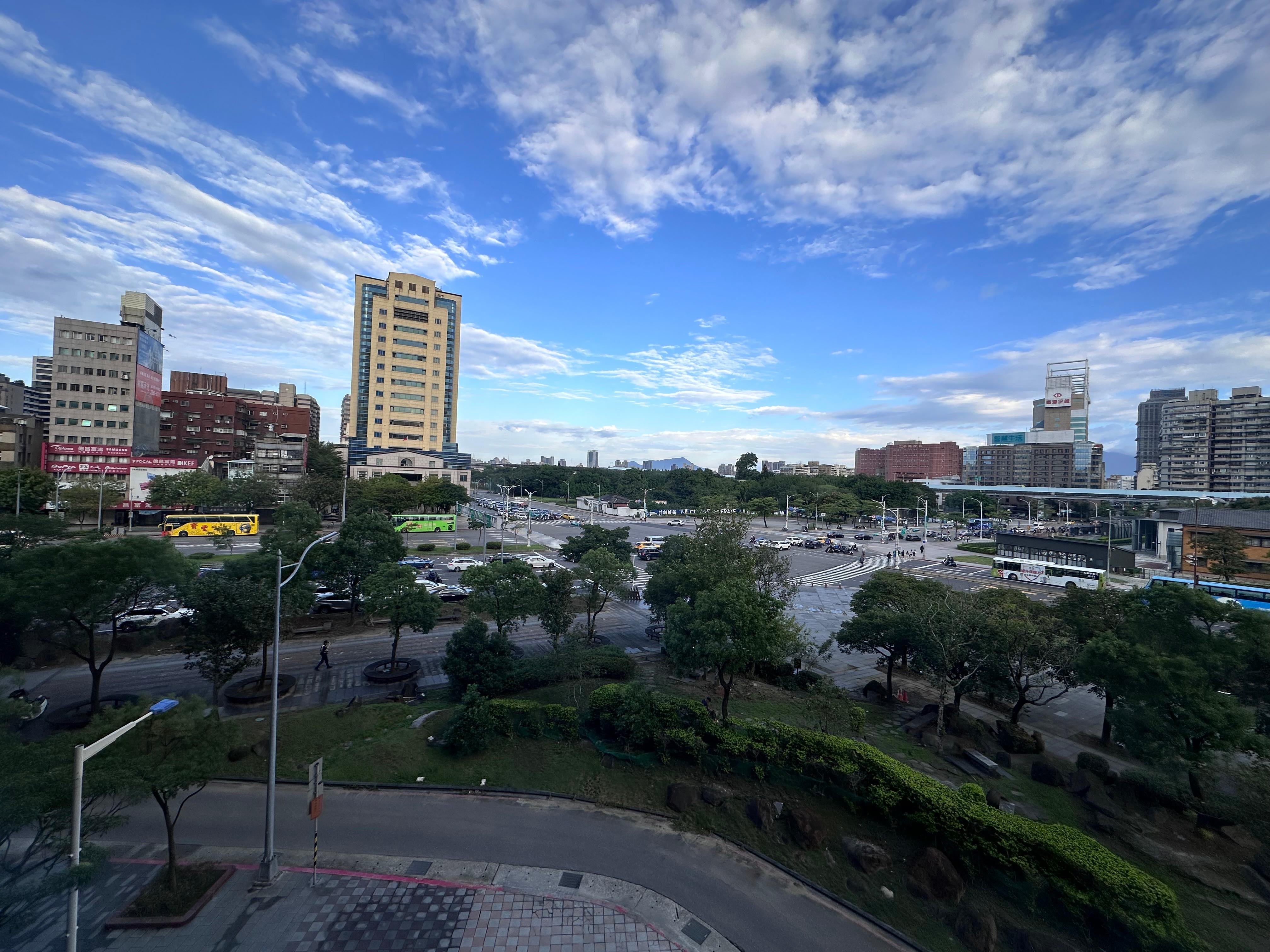 Windows facing main road
