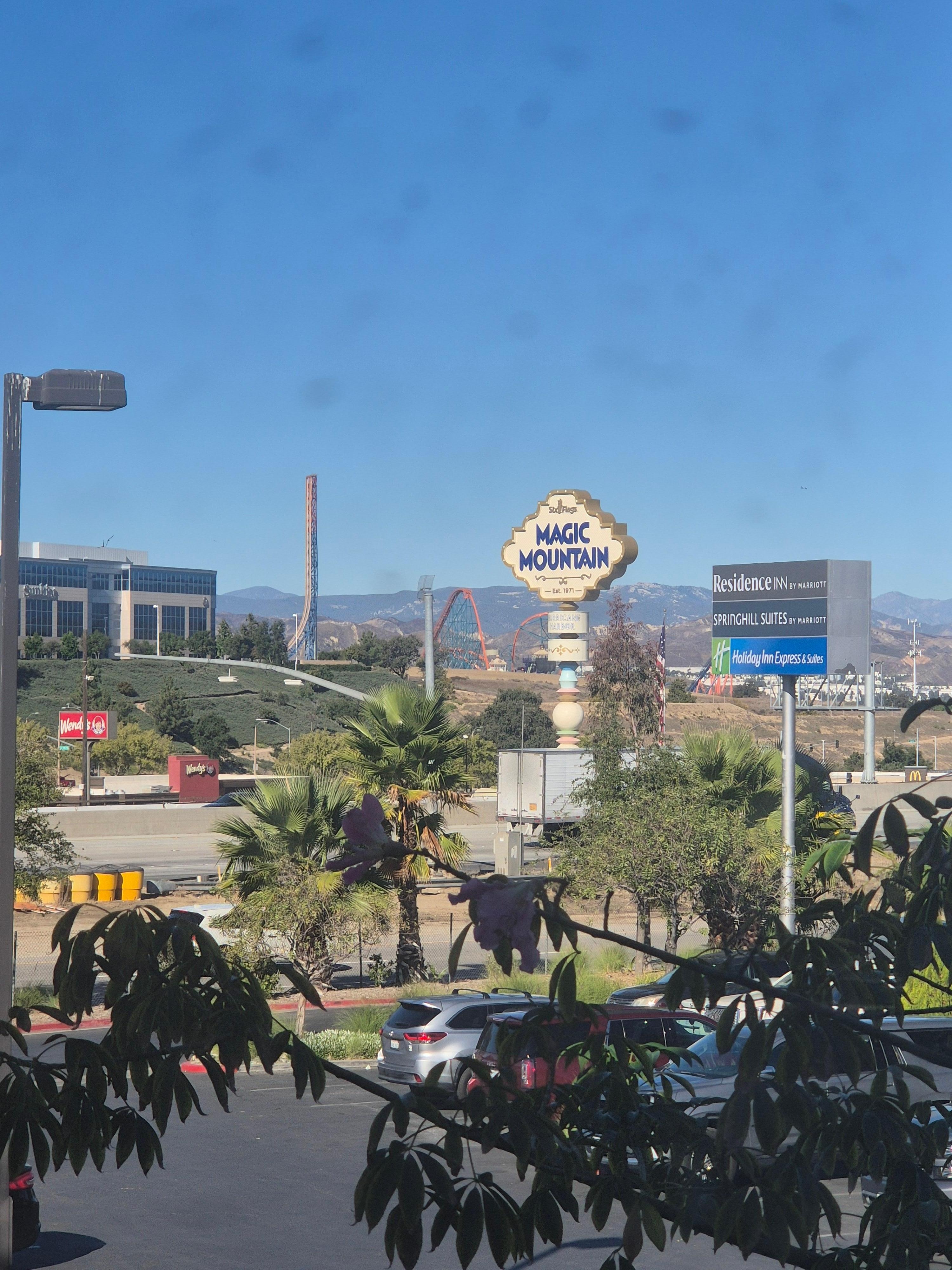 View from room window