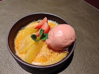 Dessert. Crema something