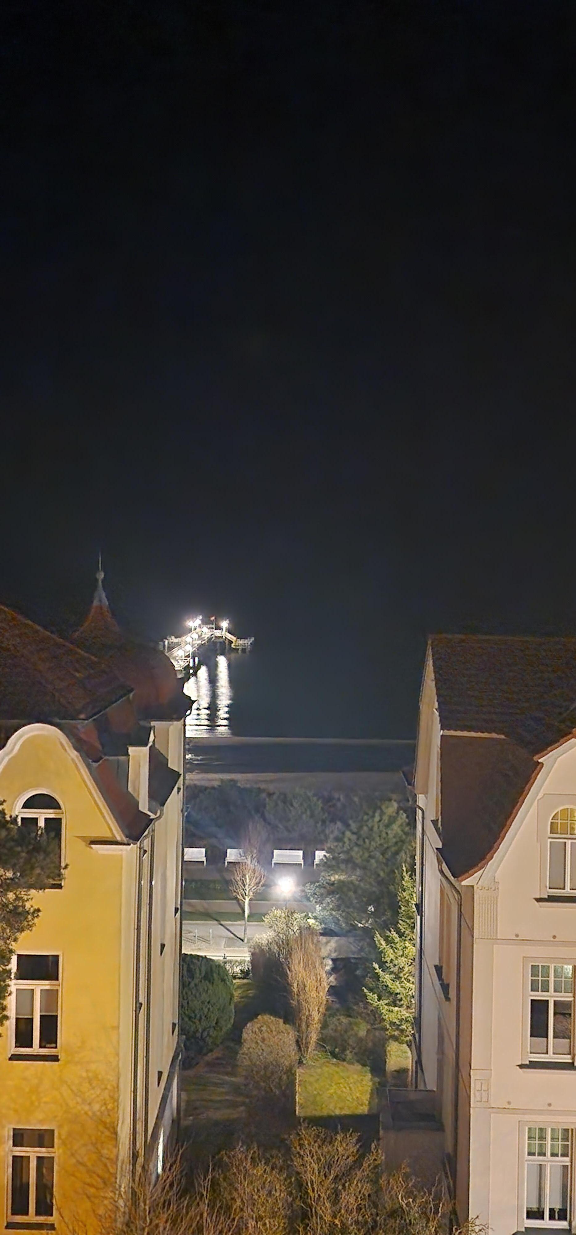Seebrücke am Abend 