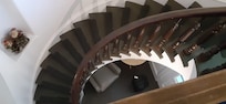 staircase to apartment